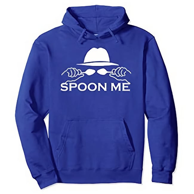 spoon me pullover hoodie